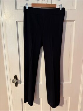 Lafayette 148 New York Women's Black Pants with side zipper Size 4